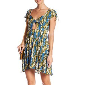 Free People, Miss Right Mini Dress, Green, Medium, NWT